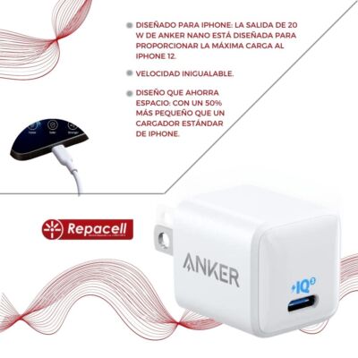 Cargador Anker Nano II de 45W – Servicio Técnico Repacell