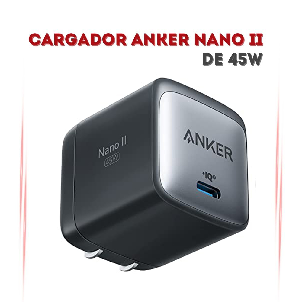 Cargador Anker Nano II de 45W – Servicio Técnico Repacell